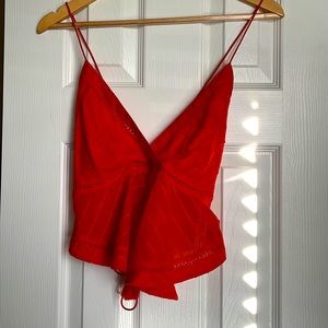 Free People Hanker-chief Top size small